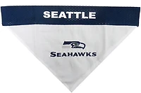 Pets First Seattle Seahawks Reversible Dog Bandana