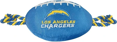 Pets First Los Angeles Chargers Nylon Football Rope Dog Toy