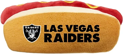 Pets First Oakland Raiders Hot Dog Toy