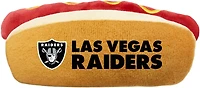 Pets First Oakland Raiders Hot Dog Toy