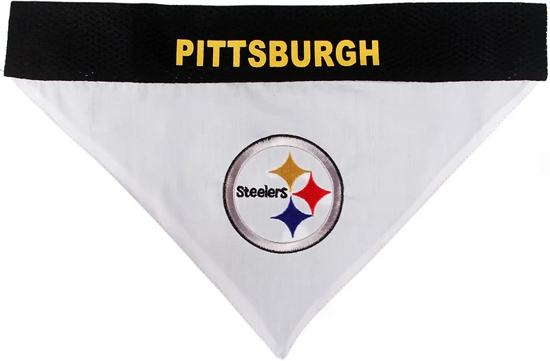 Pets First Pittsburgh Steelers Reversible Dog Bandana