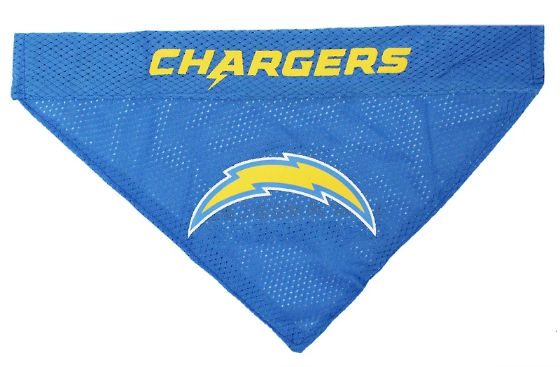 Pets First Los Angeles Chargers Reversible Dog Bandana