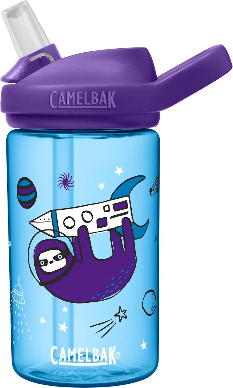 CamelBak Kids' eddy+ 14 oz Sloths in Space Water Bottle