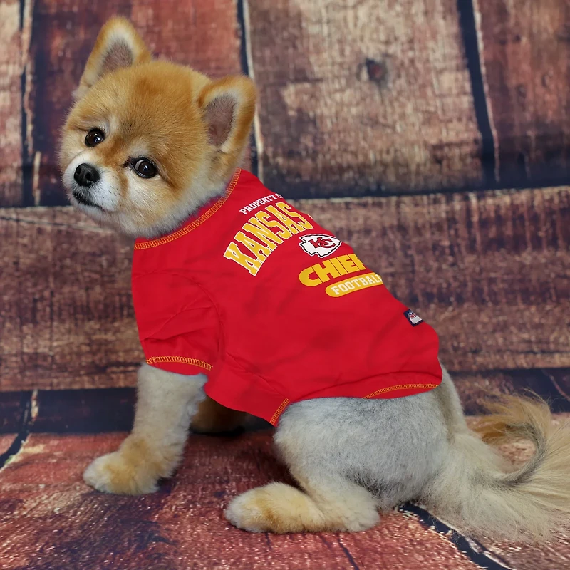 Pets First Kansas City Chiefs Pet T-shirt