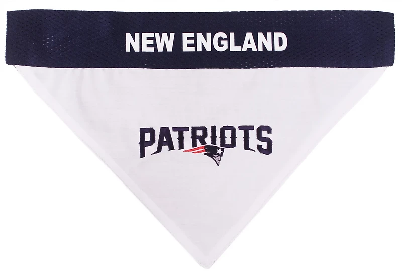 Pets First New England Patriots Reversible Dog Bandana