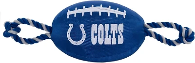 Pets First Indianapolis Colts Nylon Football Rope Dog Toy