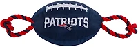 Pets First New England Patriots Nylon Football Rope Dog Toy