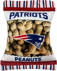 Pets First New England Patriots Peanut Bag Dog Toy