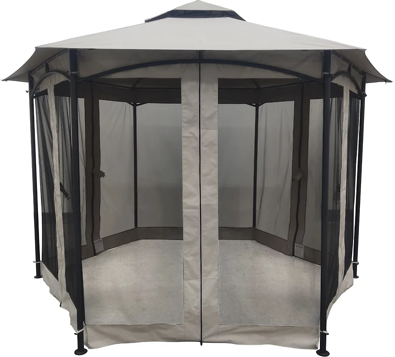 The Shade Semi Permanent Hex Gazebo