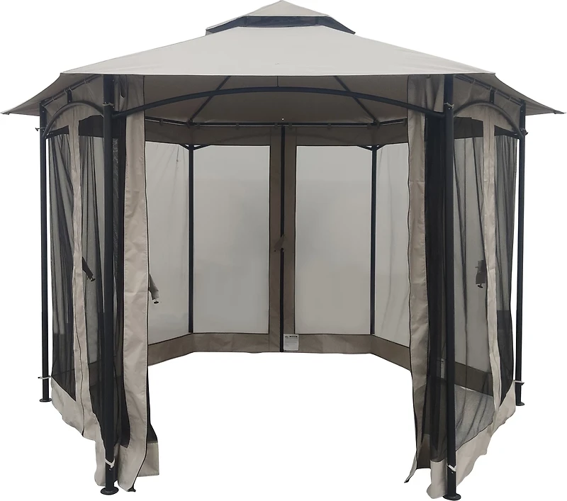 The Shade Semi Permanent Hex Gazebo