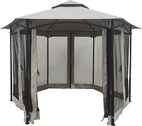 The Shade Semi Permanent Hex Gazebo
