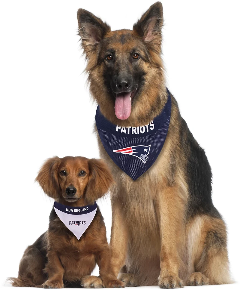 Pets First New England Patriots Reversible Dog Bandana