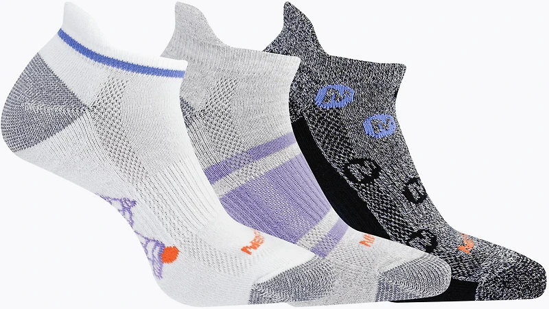 Merrell Women’s Repreve All Around Low Cut Tab Socks 3-Pack