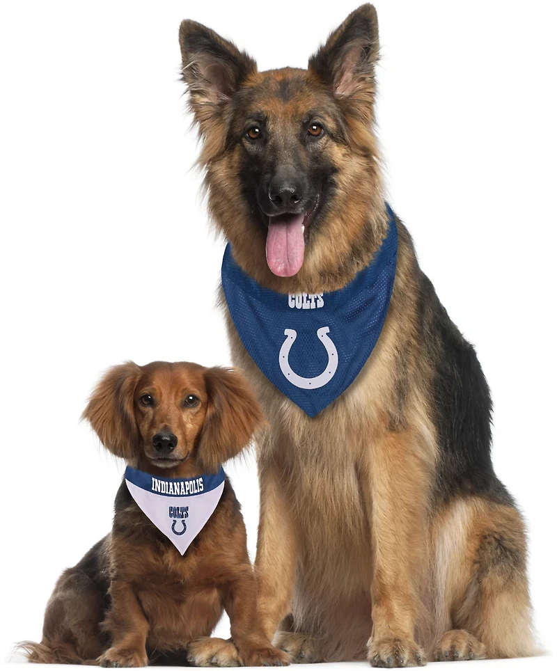 Pets First Indianapolis Colts Reversible Dog Bandana