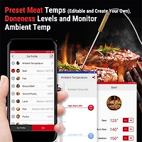 ThermoPro TP25 Smart 500 ft Wireless Meat Thermometer