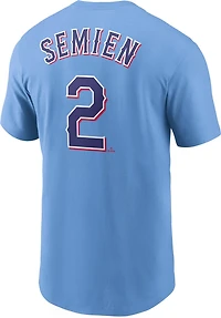 Nike Men's Texas Rangers Marcus Semien #2 T-shirt