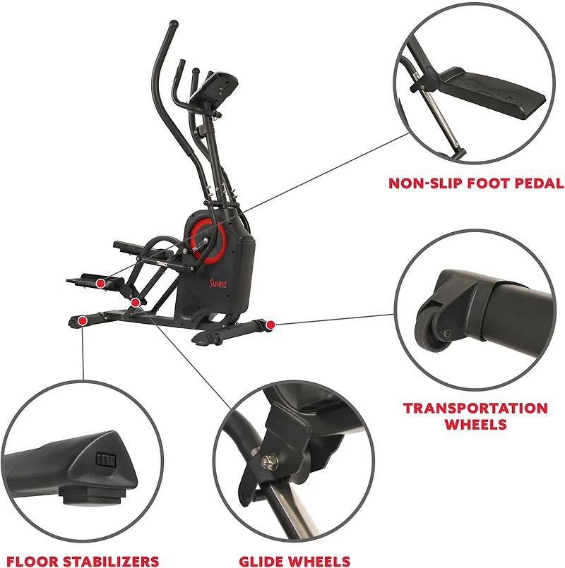 Sunny Health & Fitness Premium Cardio Climber