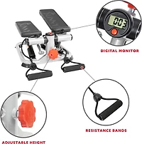 Sunny Health & Fitness Total Body Stair Stepper Machine