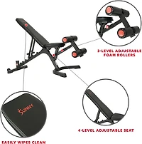 Sunny Health & Fitness Utility Weight Bench