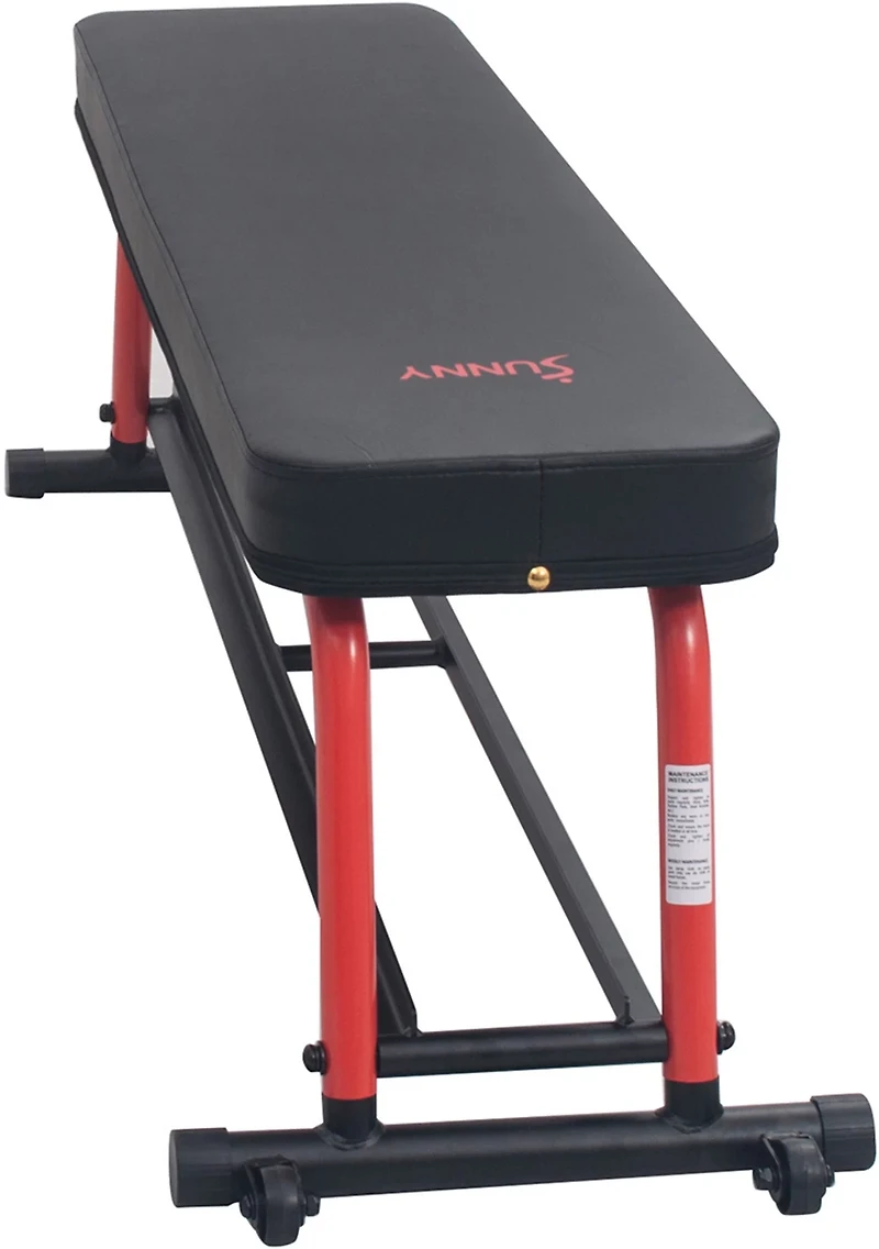 Sunny Health & Fitness Power Zone Flat Bench