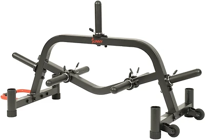 Sunny Health & Fitness Multi-Weight Plate and Barbell Rack