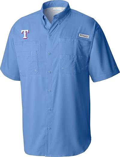 Columbia Sportswear Men's Texas Rangers Tamiami Shirt