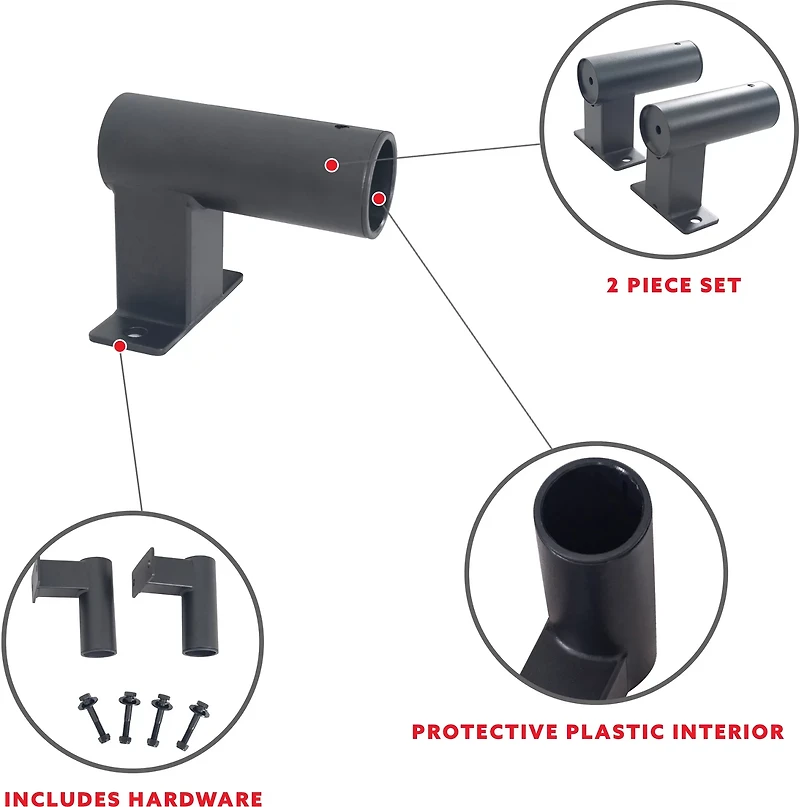 Sunny Health & Fitness Bar Holder Attachment