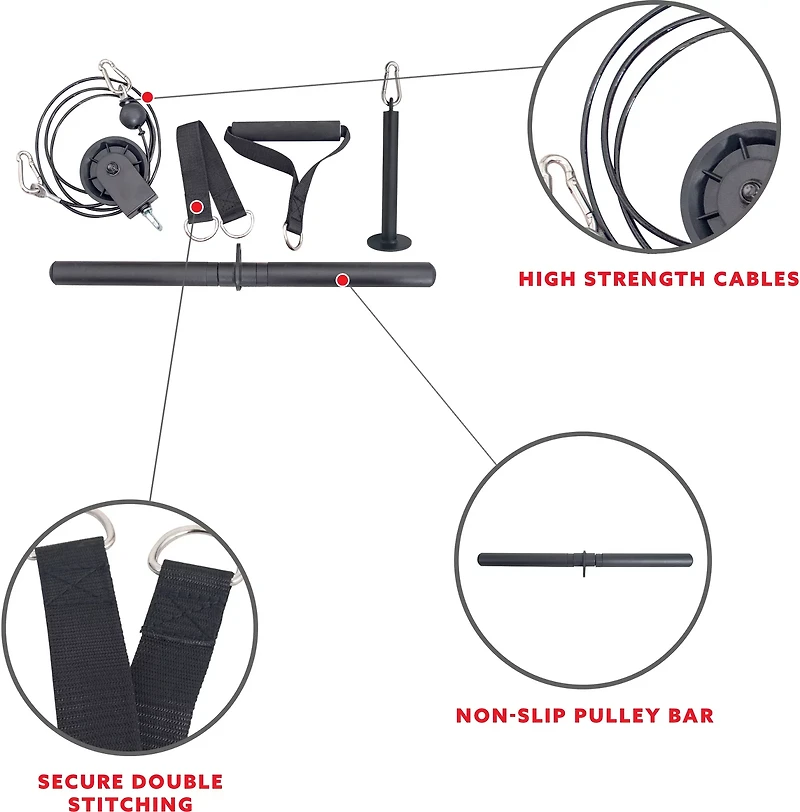 Sunny Health & Fitness Lat Pull Down Attachment