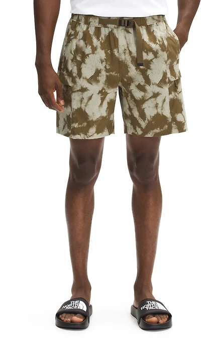 The North Face Men's Printed Class V Belted Shorts 5 in