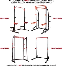 Sunny Health & Fitness Power Zone Rack