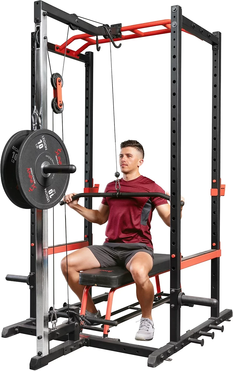 Sunny Health & Fitness Lat Pulldown Pulley System