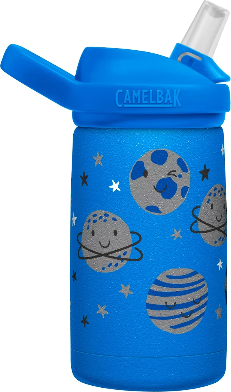 CamelBak Kids' eddy+ 12 oz Space Smiles Water Bottle
