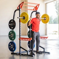 Sunny Health & Fitness Power Zone Half Rack Power Cage