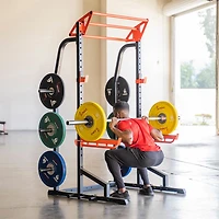 Sunny Health & Fitness Power Zone Half Rack Power Cage