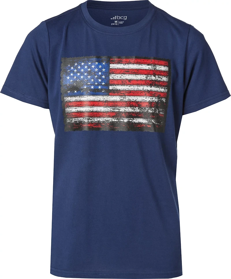 BCG Boys' Cotton Graphic Short Sleeve T-shirt