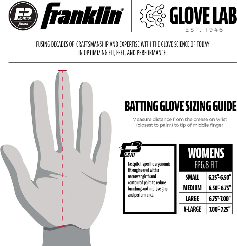 Franklin Women's CFX Pro Fastpitch Gloves