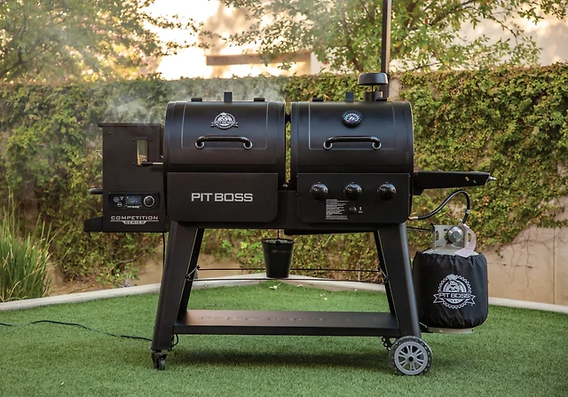 Pit Boss 1230 Competition Series Pellet/Gas Combo Grill at