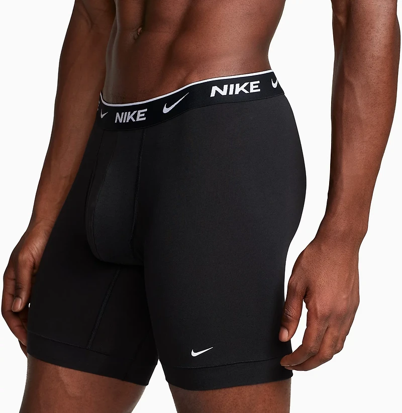 Nike Men's Essential Cotton Stretch Long Boxer Briefs 3-Pack