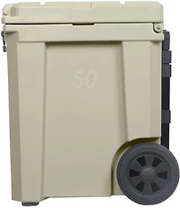 Camp-Zero 50L Premium Chest Cooler w/ Wheels