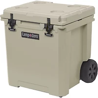 Camp-Zero 50L Premium Chest Cooler w/ Wheels