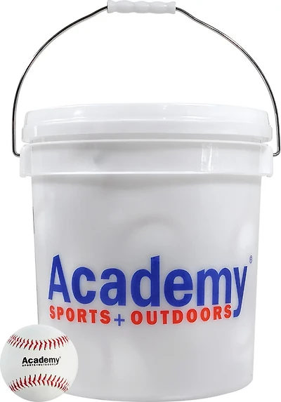 Academy Sports + Outdoors 9 in Practice Baseballs 24-Pack
