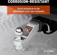 CURT 45460 Aluminum Ball Mount