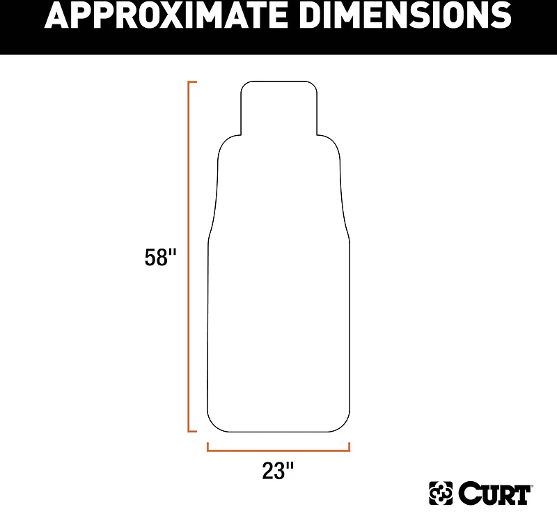 CURT 18502 Seat Defender Bucket Seat Cover