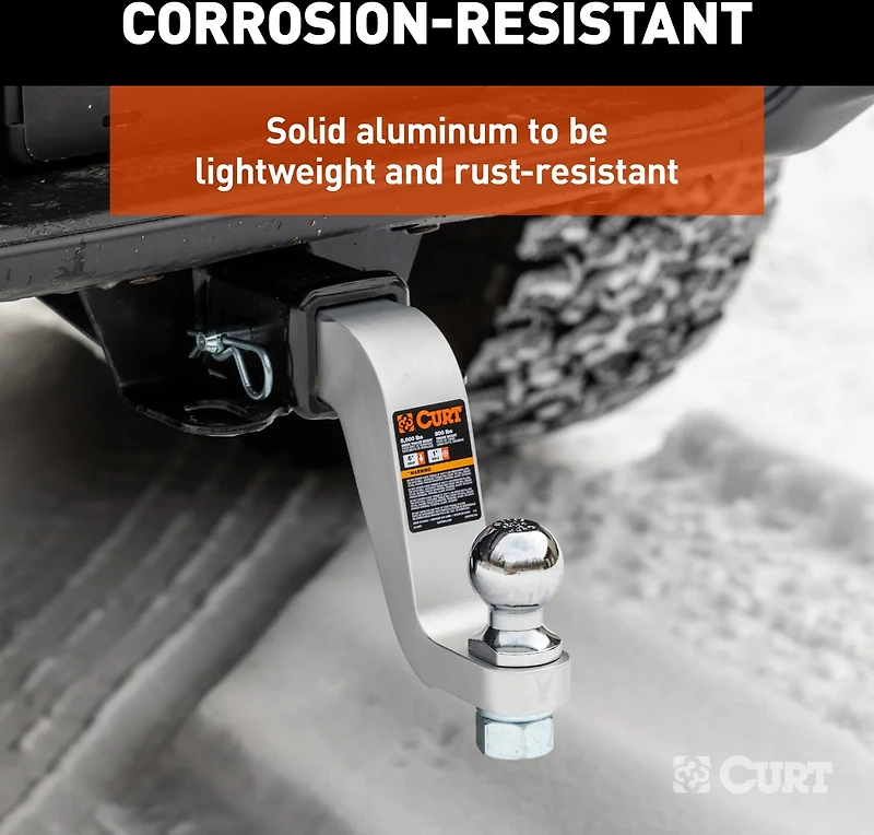 CURT 45362 Aluminum Ball Mount