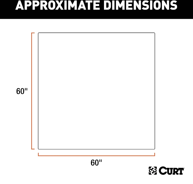 CURT 18530 Seat Defender Cargo Blanket