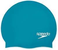 Speedo Men's Solid Silicone Swim Cap