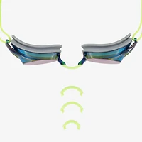 Speedo Men's Vanquisher 2.0 Mirrored Swim Goggles