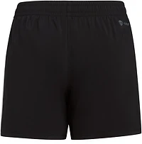 adidas Girls' 3-Stripe Woven Shorts