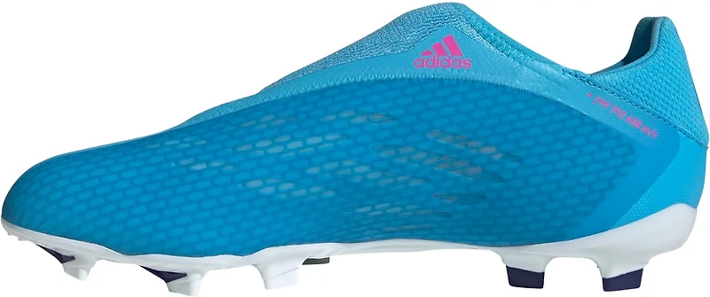adidas Adults' X Speedflow .3 Laceless Firm Ground Soccer Cleats