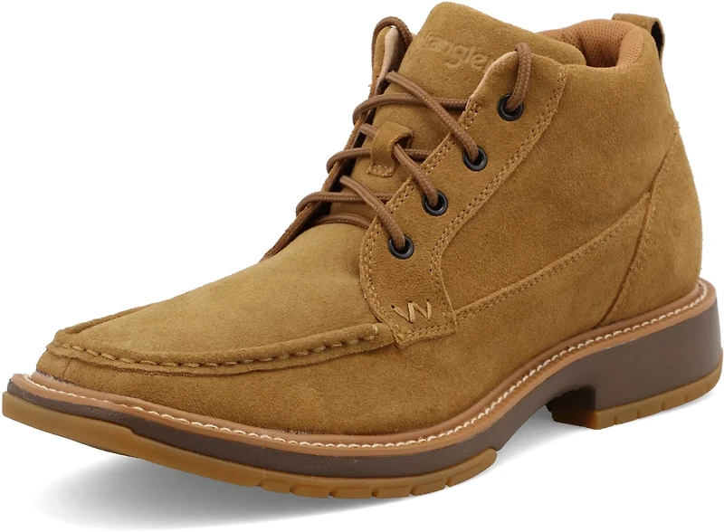 Wrangler Men’s 4 in Square Moc Toe Lace Up Casual Boots